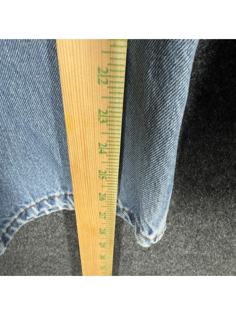 Levi's Jeans Men 40*32 Blue Denim Light Wash Relaxed 550 Straight High Rise